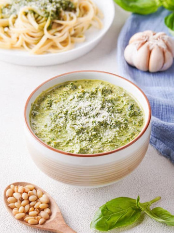 skinny pesto