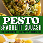 pesto spaghetti squash