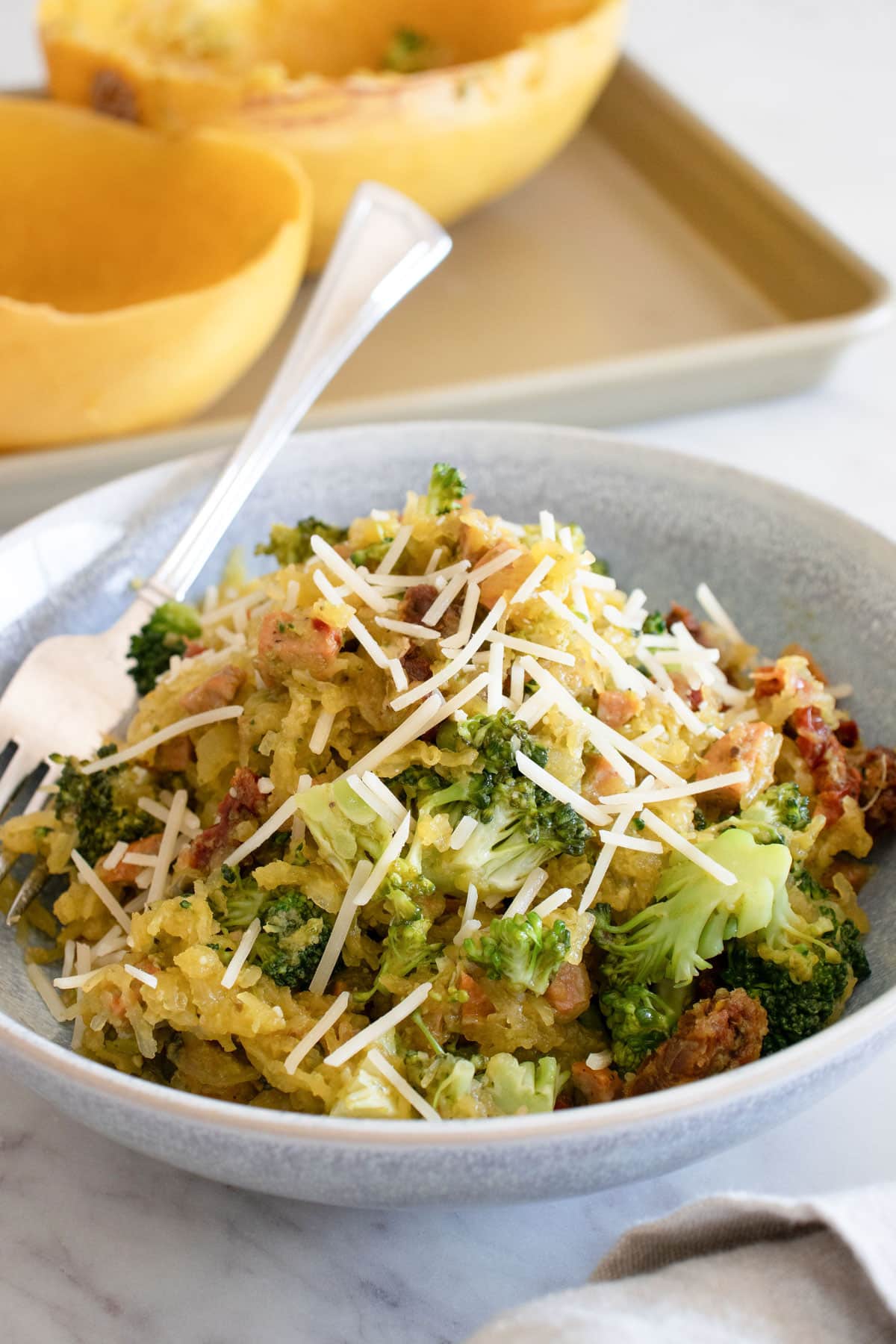 pesto spaghetti squash 