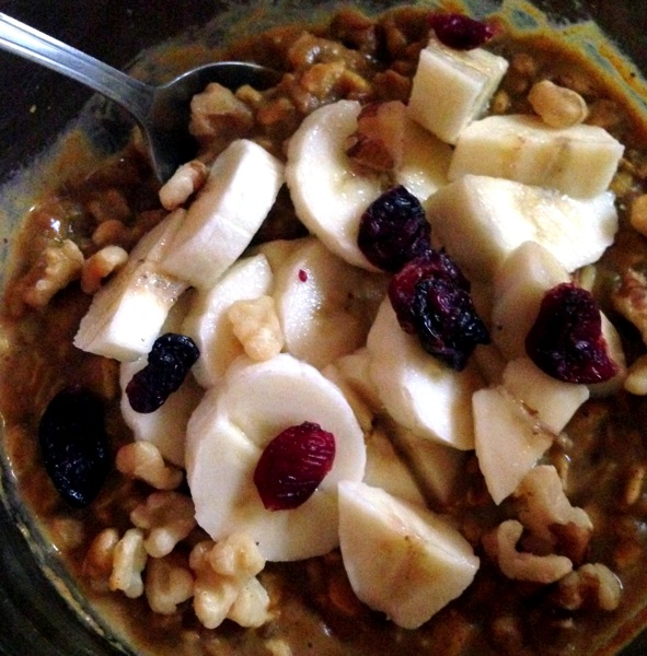 Pumpkin overnight oats 1