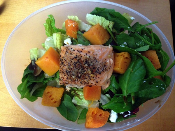 butternut squash salad.JPG Butternut squash salad