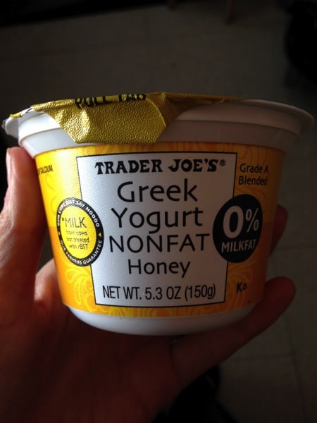 Greek non fat yogurt