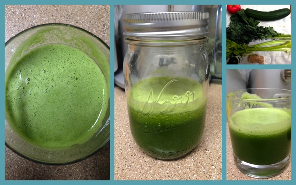 Green Juice Collage
