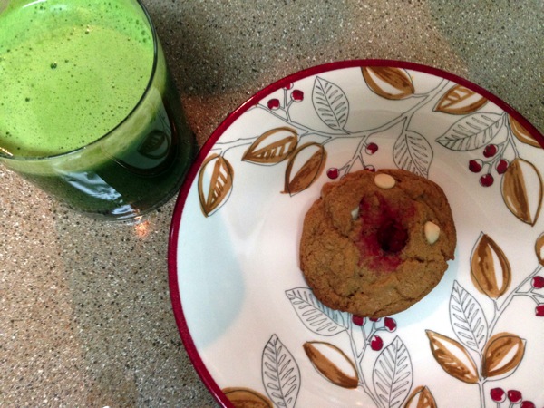 Green juice plus cooke