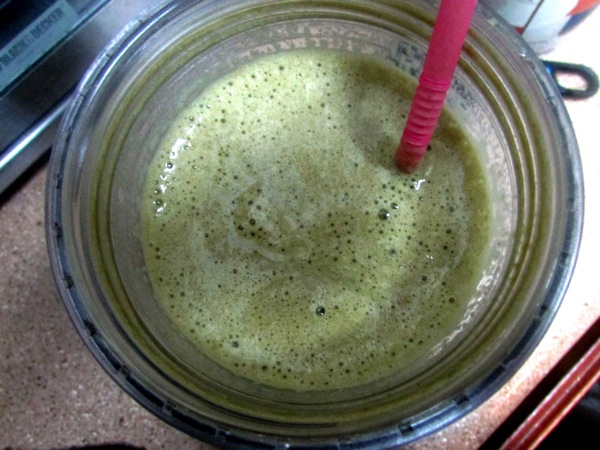 Mint chocolate green smoothie
