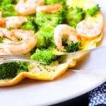 Shrimp & Broccoli Omelet