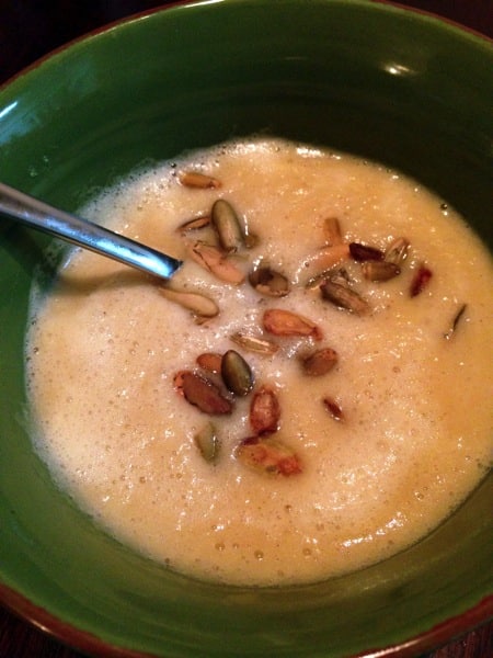 Acorn squash soup