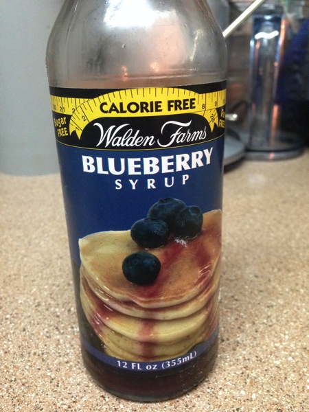 Blueberry syrup