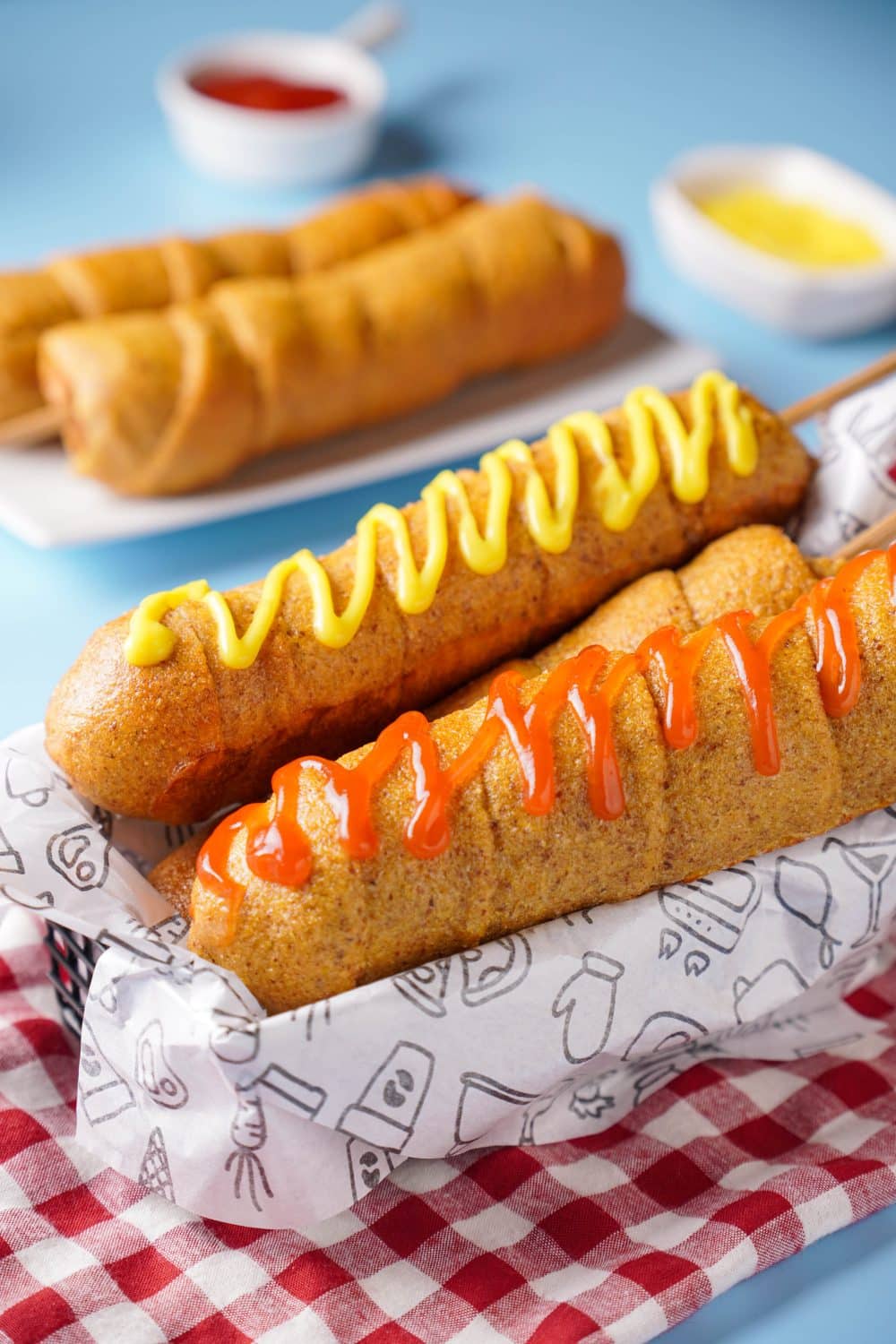 Healthy Homemade Corn Dogs - Hungry Hobby