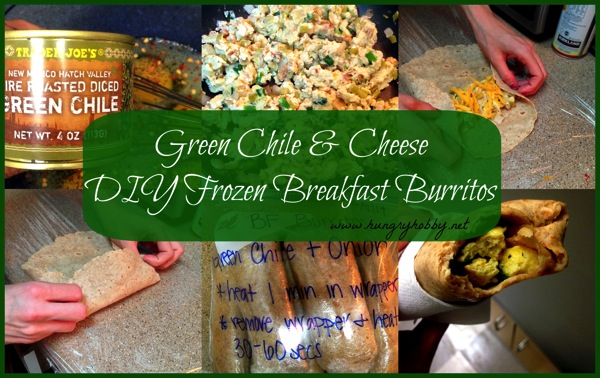 Green Chile Cheese DIY Frozen Breakfast Burritos1