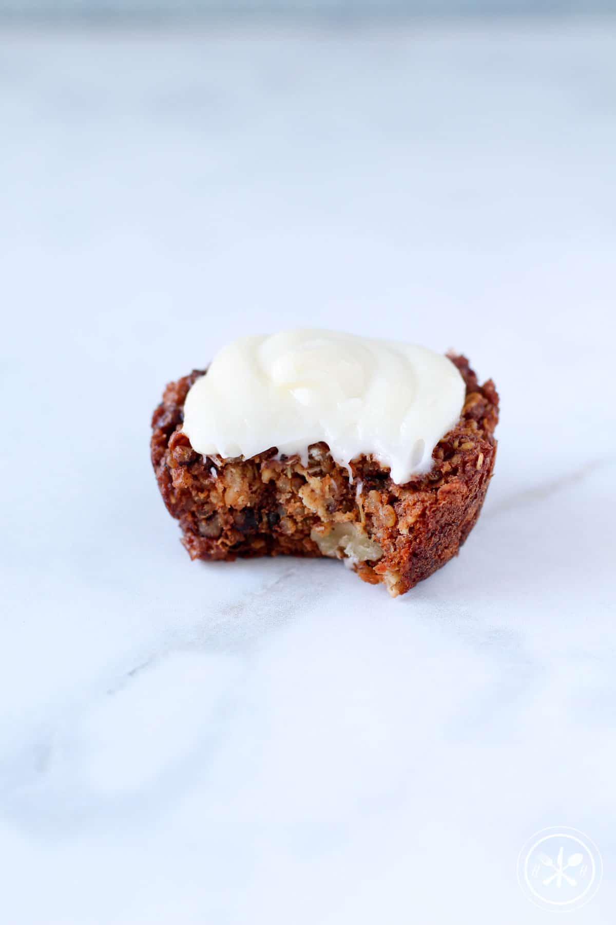 Carrot Cake Quinoa Oat Muffins