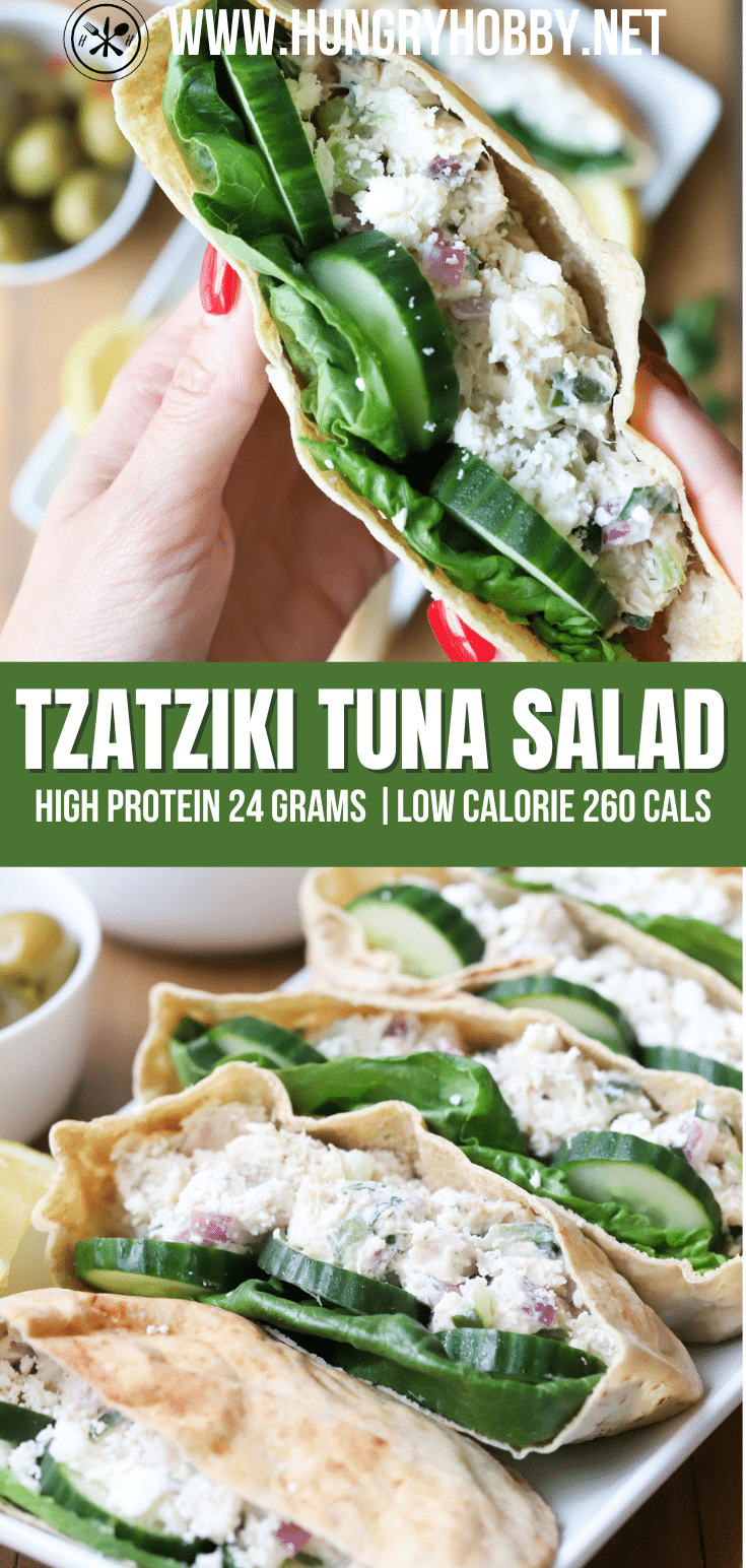 tzatziki tuna pita