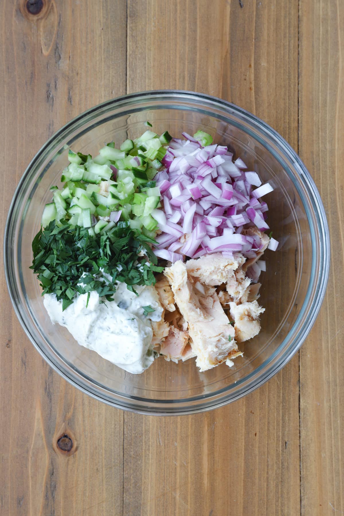 tzatziki tuna salad ingredients