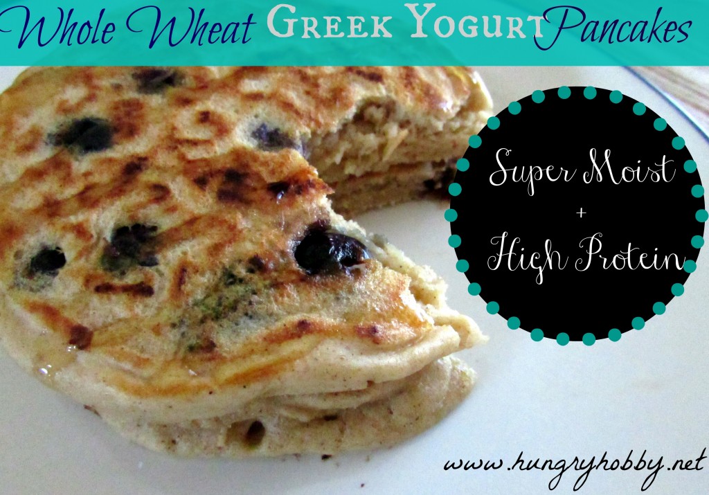 Whole Wheat Greek Yogurt Pancakes- Super Moist & High Protein.jpg