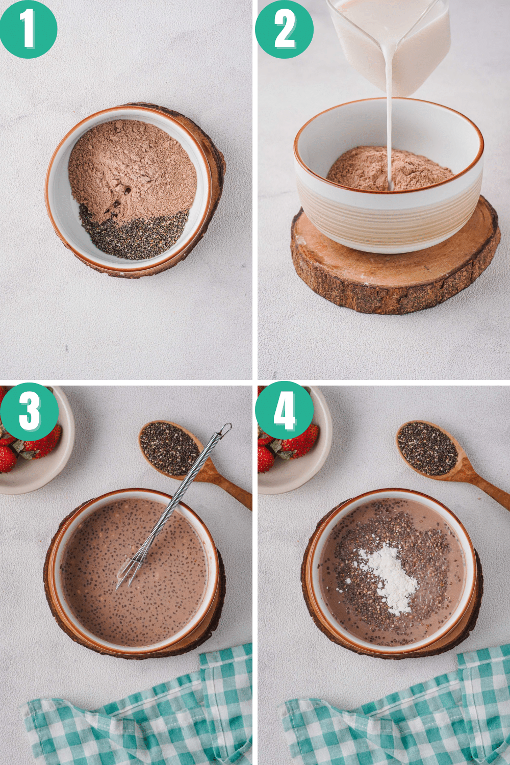 Chia Protein Pudding how to make