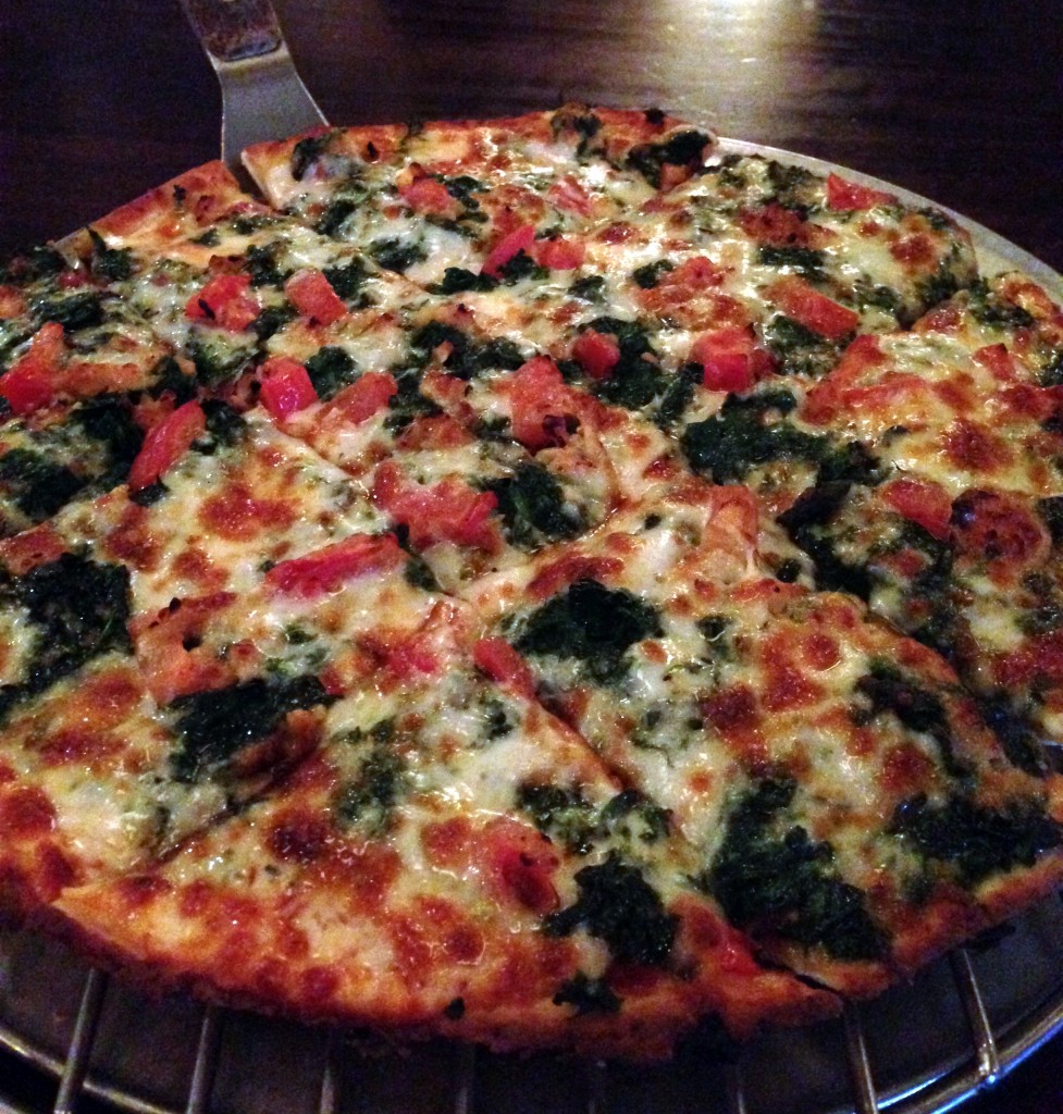 spinatos pizza