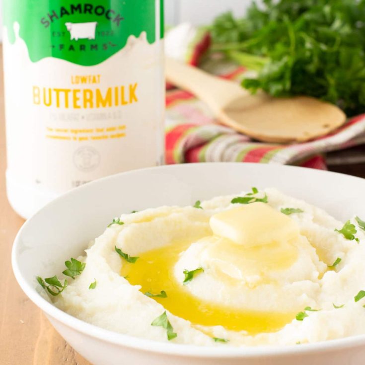 Image for Creamy Buttermilk Cauliflower Mash