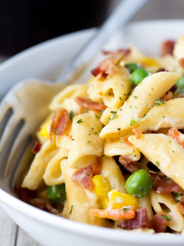 healthy cauliflower carbonara recipe