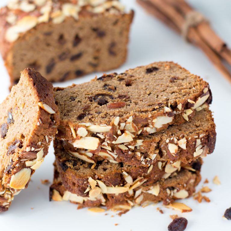 Paleo Cinnamon Raisin Bread Healthy, Low Carb