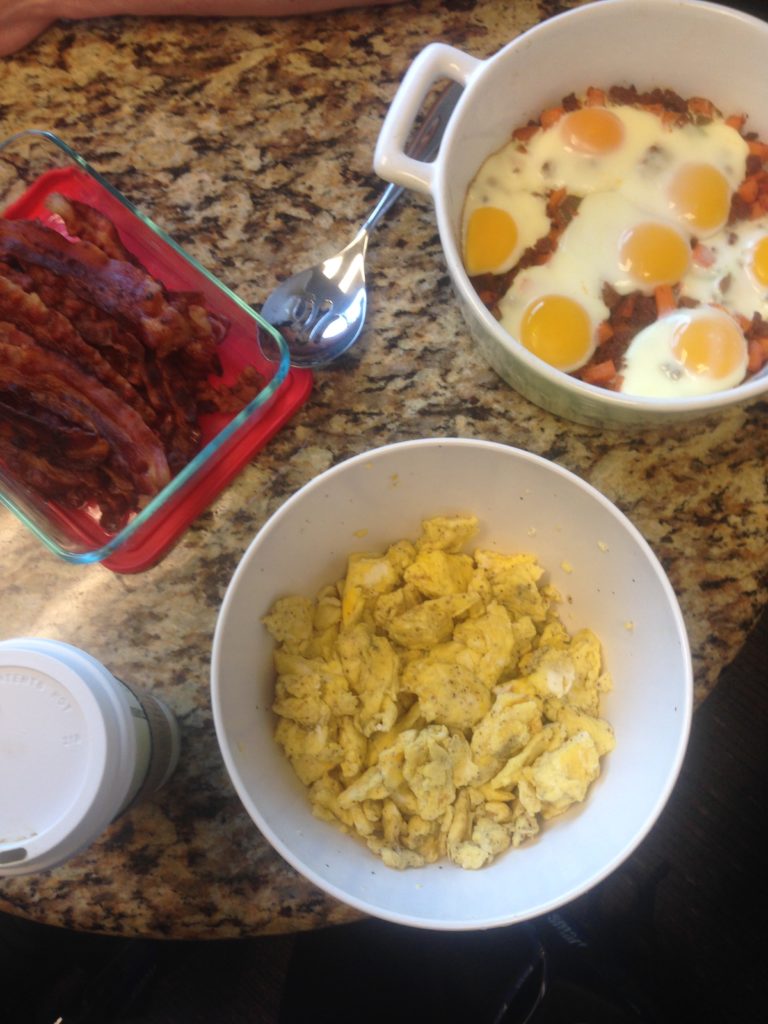 eggs and bacon closeout