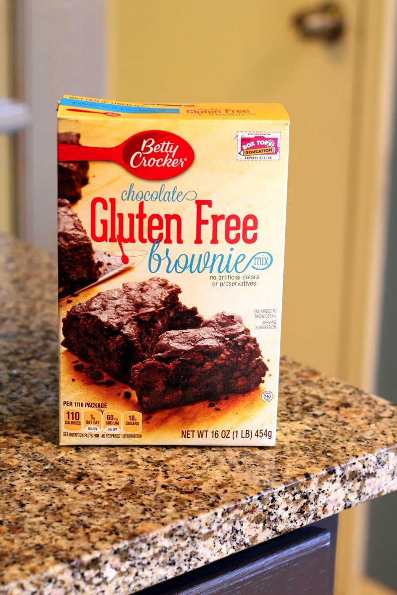 Gluten free brownie box