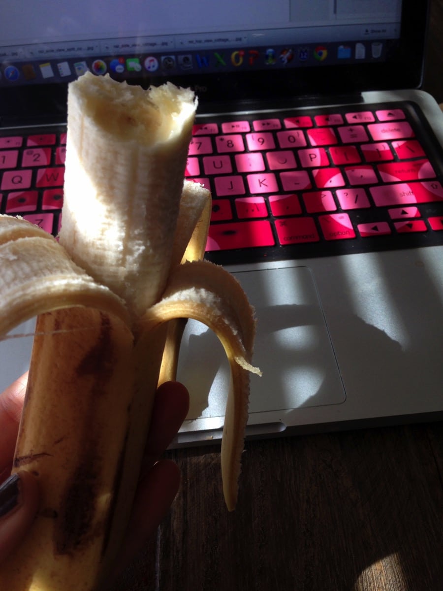 9 banana and computer