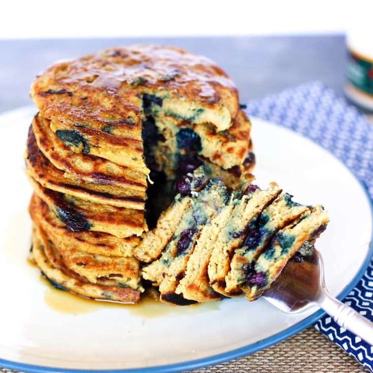 Gluten Free Vegan Protein Pancakes