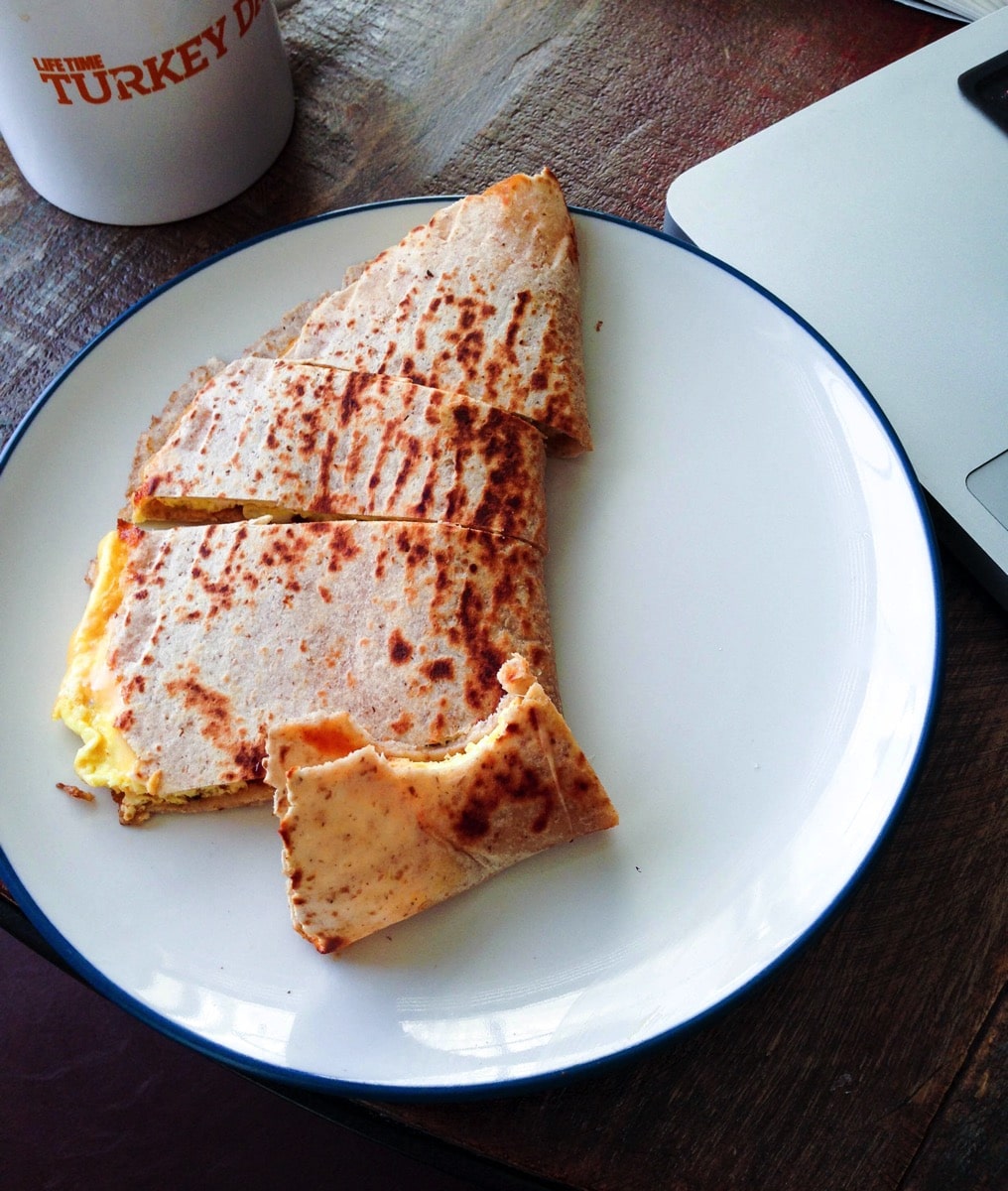 Breakfast quesadilla 1837