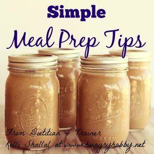 Simple Meal Prep Tips