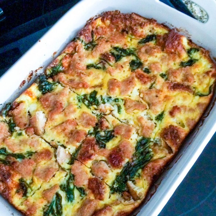 Image for Healthy Breakfast Sausage Casserole