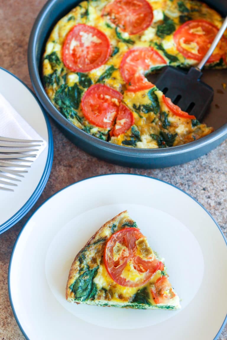 Cheesy Zucchini Tortilla Quiche - Gluten Free, Healthy