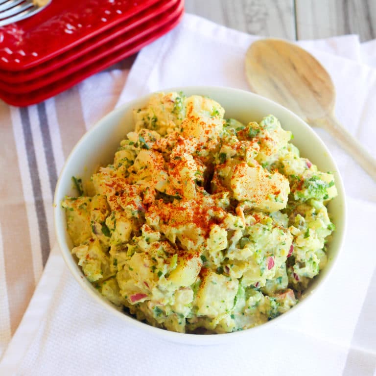 Healthy Potato Salad - Egg Free