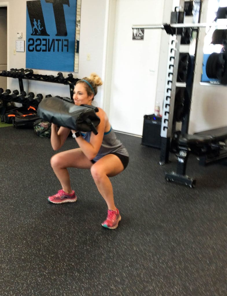 sandbag thrusters