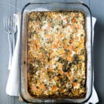 Butternut Squash Feta Quiche (Gluten Free)