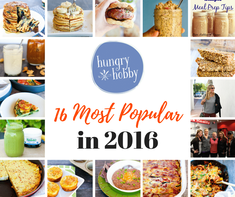 16 Most Popular Posts in 2016 Hungry Hobby - Healthy Recipes, Tips and Fashion