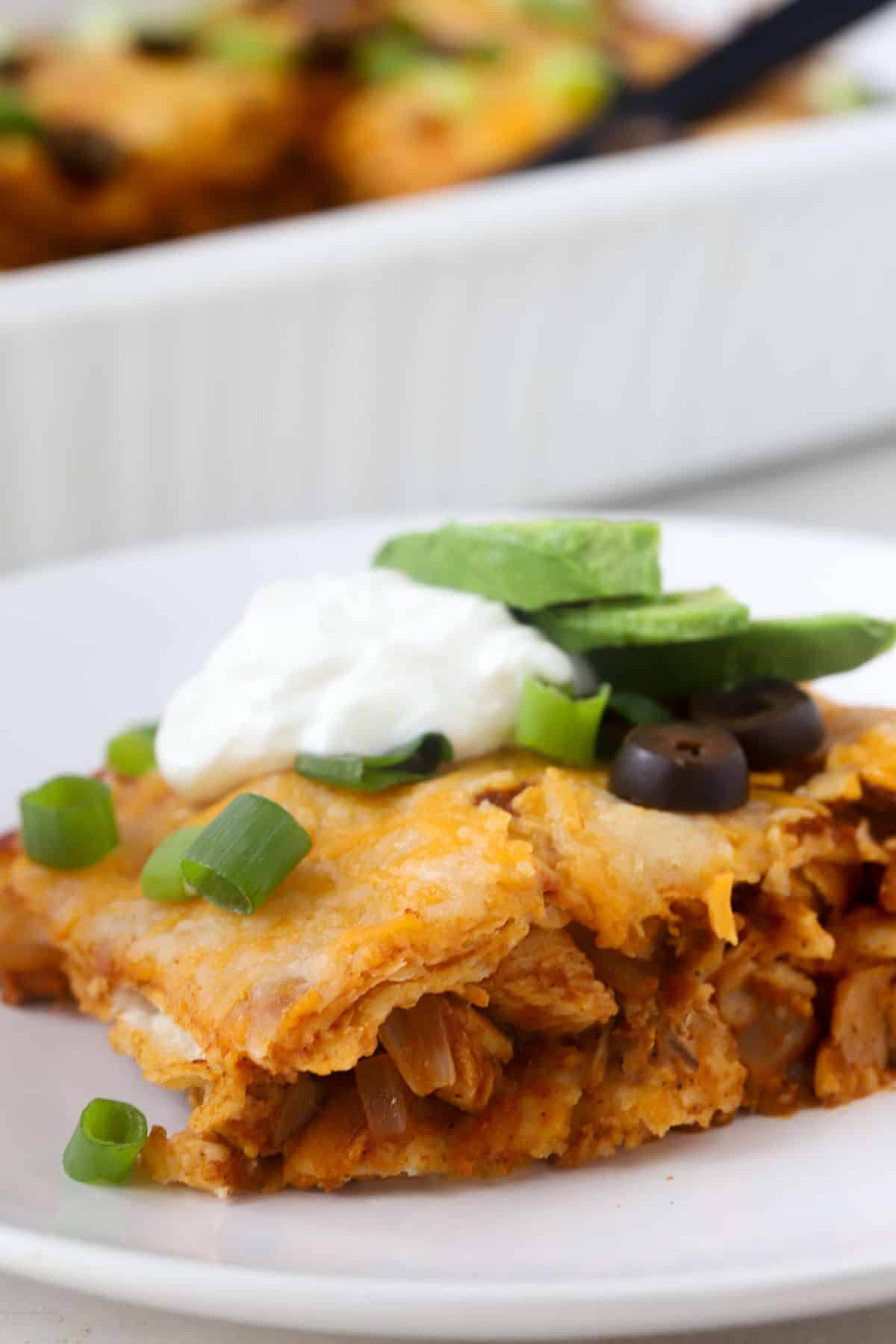 thanksgiving turkey enchilada casserole