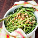 Bacon Green Beans Paleo Recipe via www.hungryhobby.net
