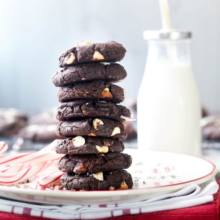 Gluten Free Chocolate Peppermint Cookies