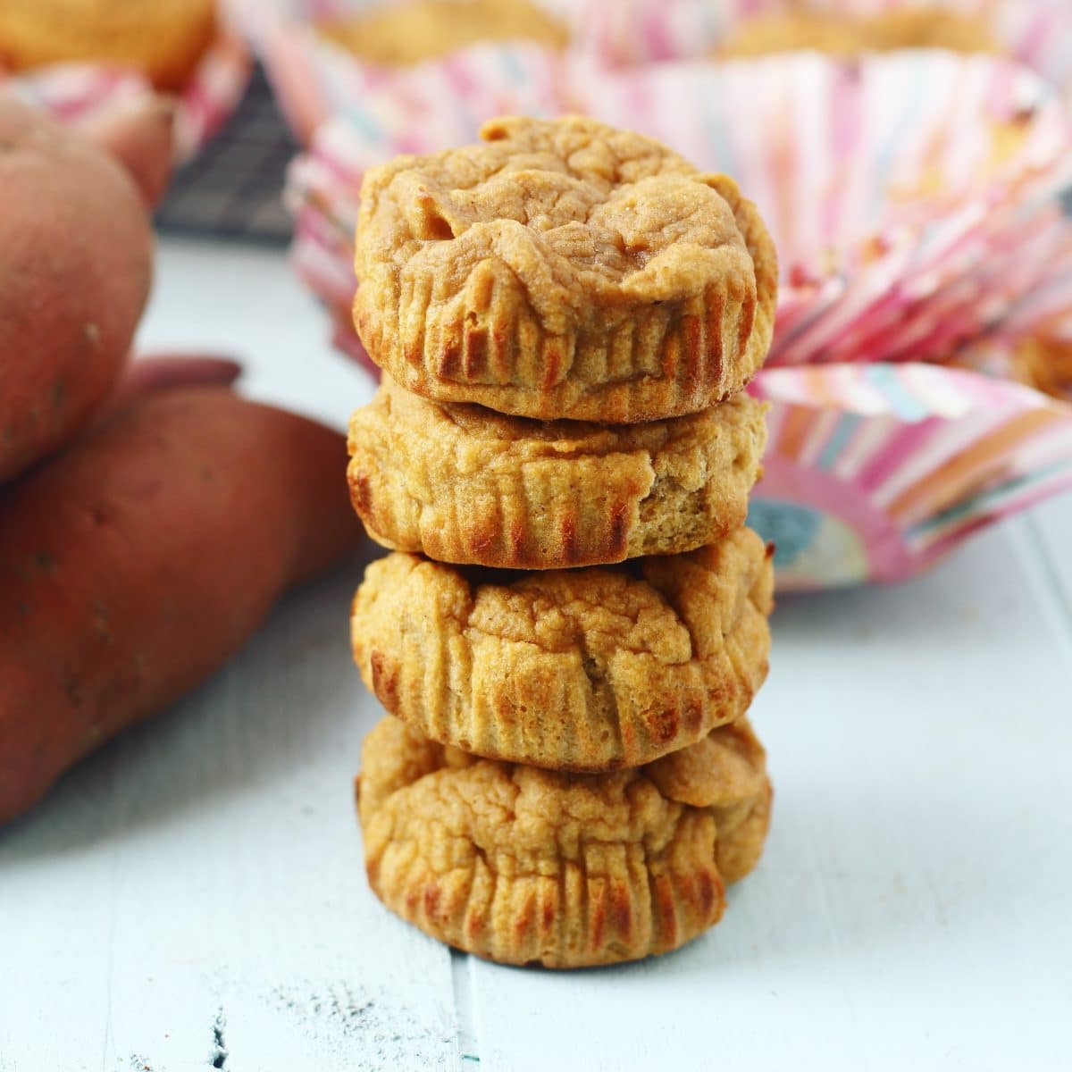 Sweet Potato Protein Muffins