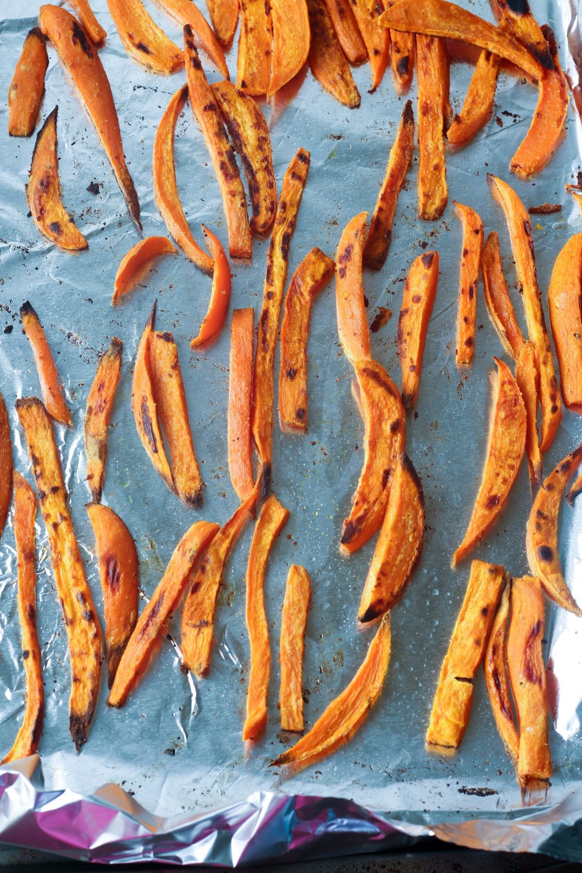 Crispy Baked Sweet Potato Fries (Paleo, Whole30) • One Lovely Life