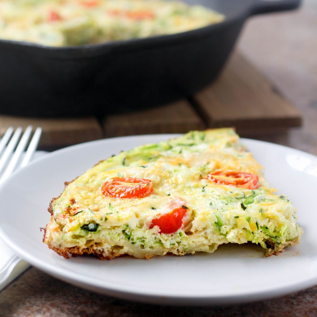 Cheesy Zucchini Tortilla Quiche Gluten Free, Healthy
