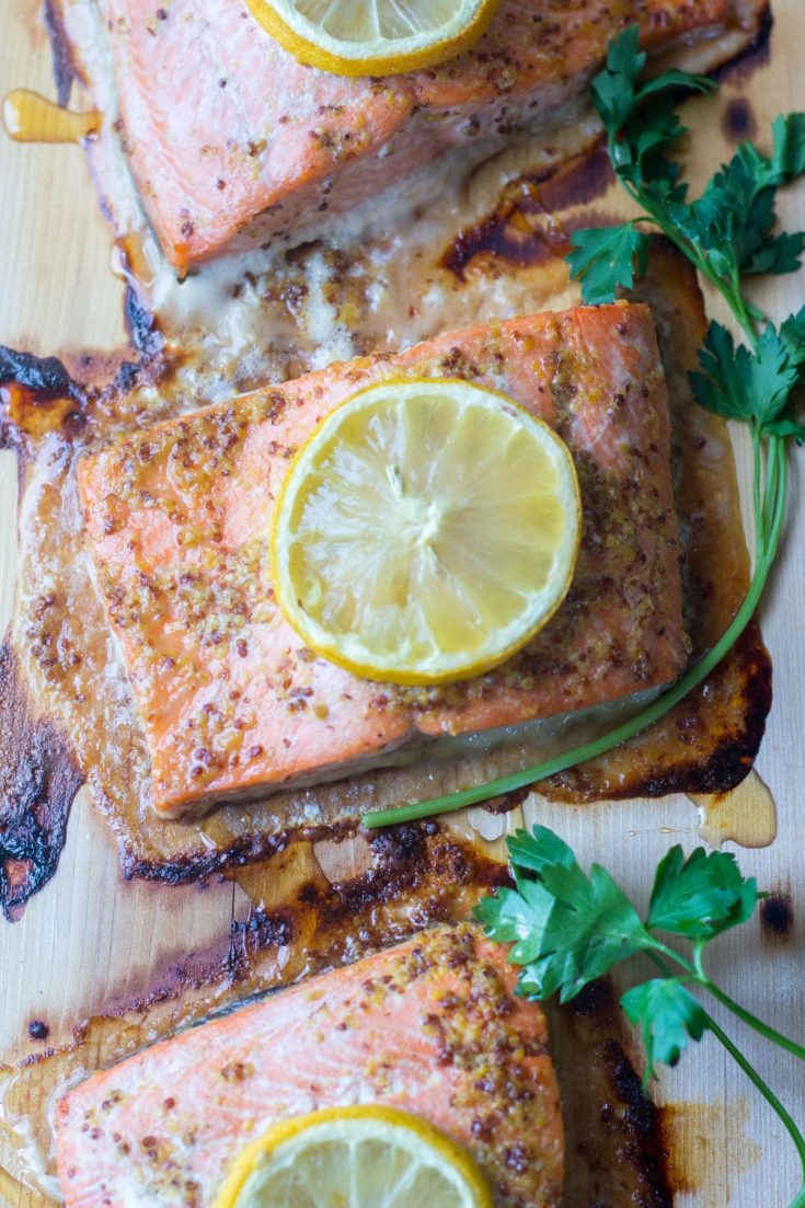 How to Make Cedar Plank Salmon in the Oven - Healthy, Paleo Friendly