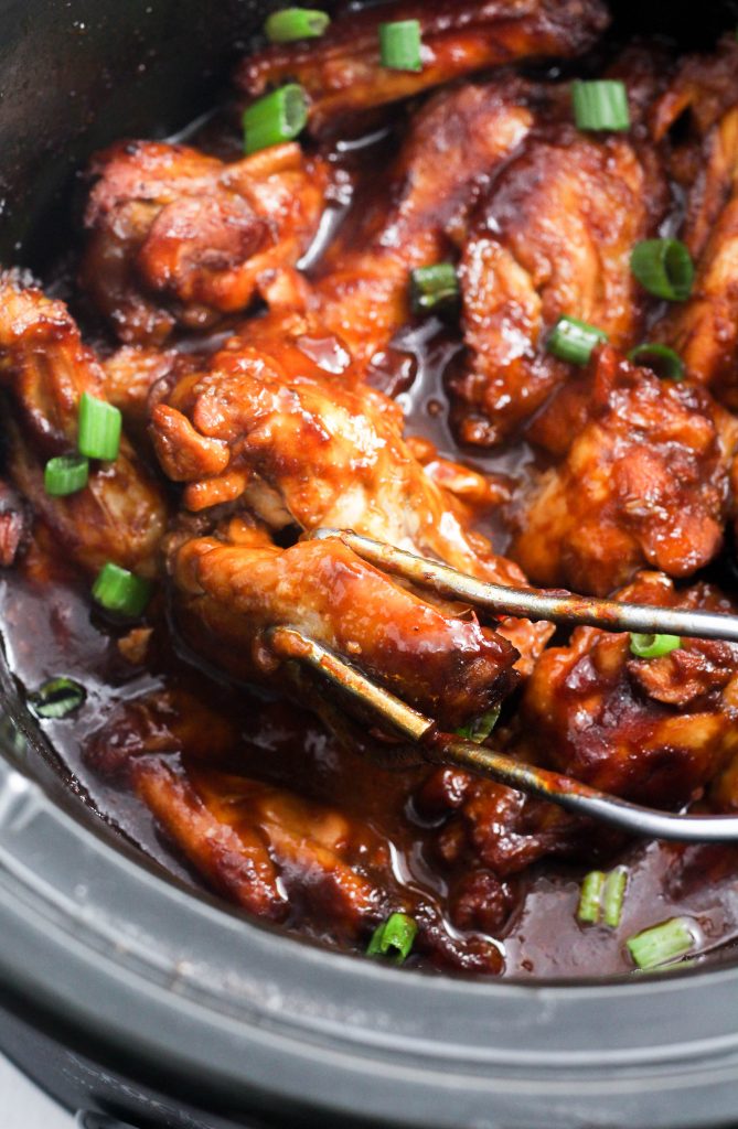 Slow Cooker Barbecue Wings - Gluten Free, Easy