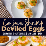 Cajun Shrimp Deviled Eggs