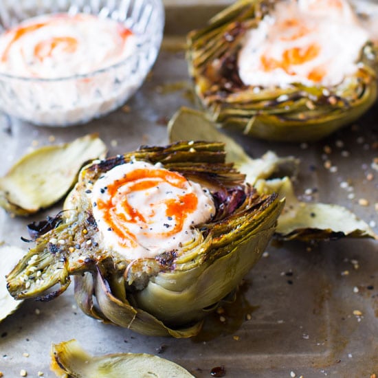 Teriyaki Grilled Artichokes - Gluten Free