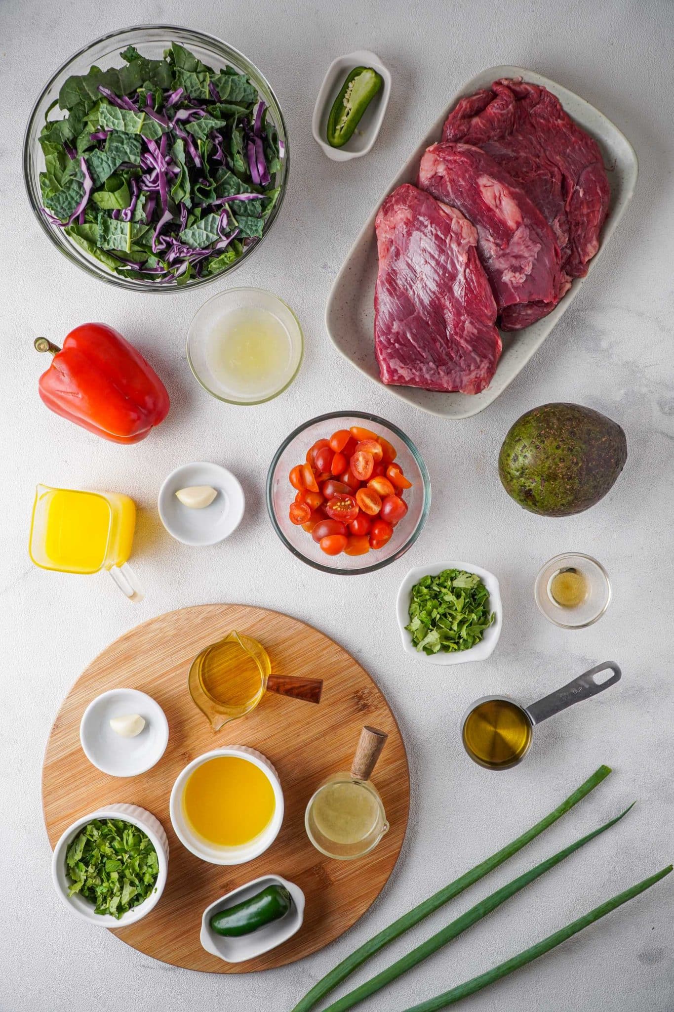 carne asada salad