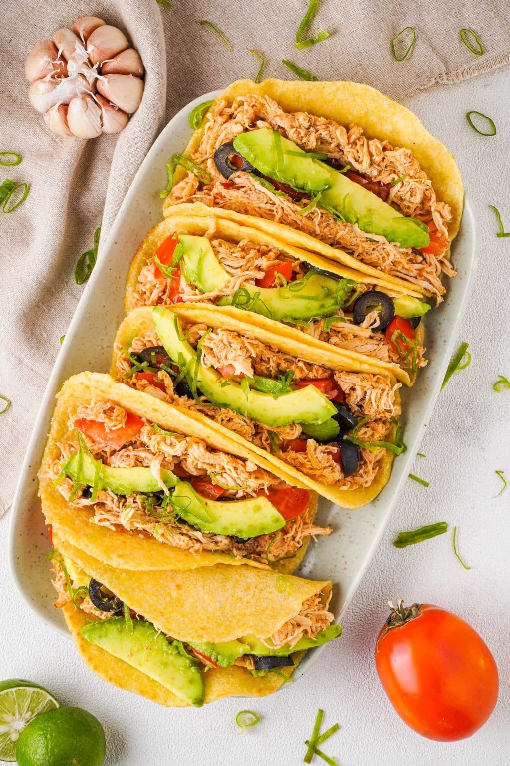 Paleo Chipotle Chicken Tacos (Gluten & Dairy Free)