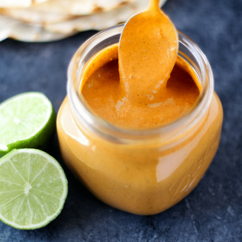 Creamy Chipotle Sauce Paleo and Vegan friendly versions