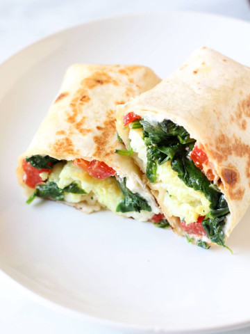 spinach feta wrap recipe