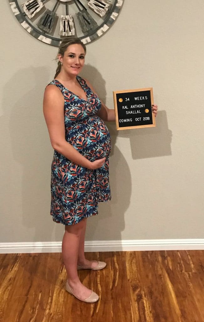 34 Week Pregnancy Update - Hungry Hobby